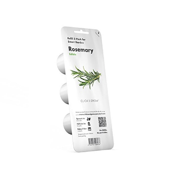 Capsulă de substrat pentru semințe de plante pentru interior Click &amp; Grow - Smart Garden - Set de 3 rozmarin