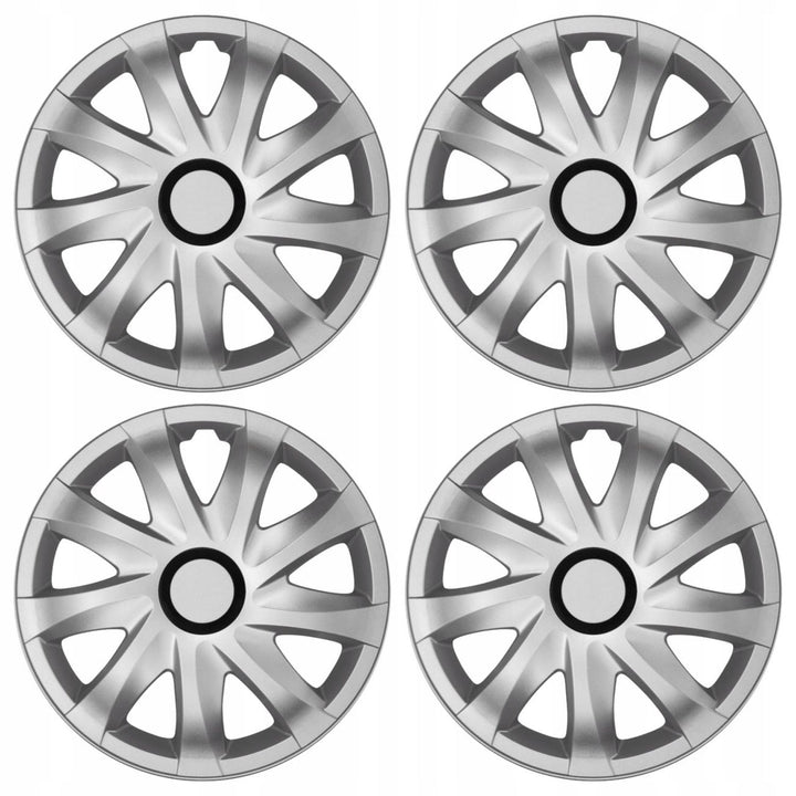 14" NRM KANDO SILVER navlake za kotače, 4 komada, srebrna boja