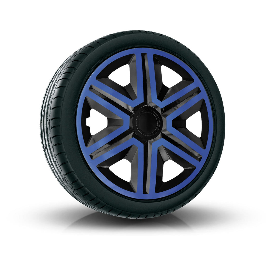 16" NRM ACTION DOUBLECOLOR plavo-crne plavo i crno poklopci za kotače, 4 komada