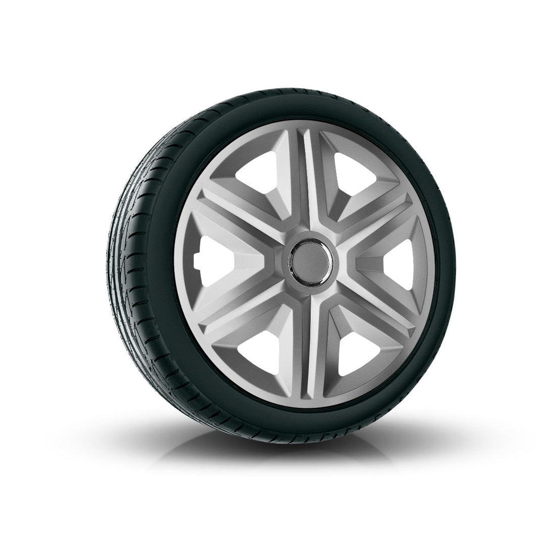 16" NRM FAST srebrno obojeni poklopci kotača, srebrni, 4 komada