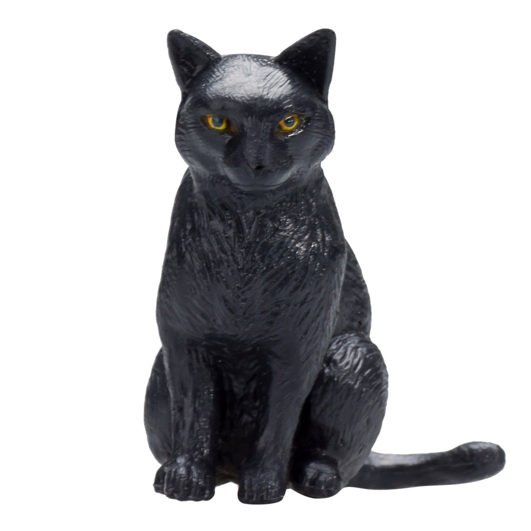 Figurina Pisica Neagra, Animal Planet, 4,5 cm x 3 cm x 4 cm