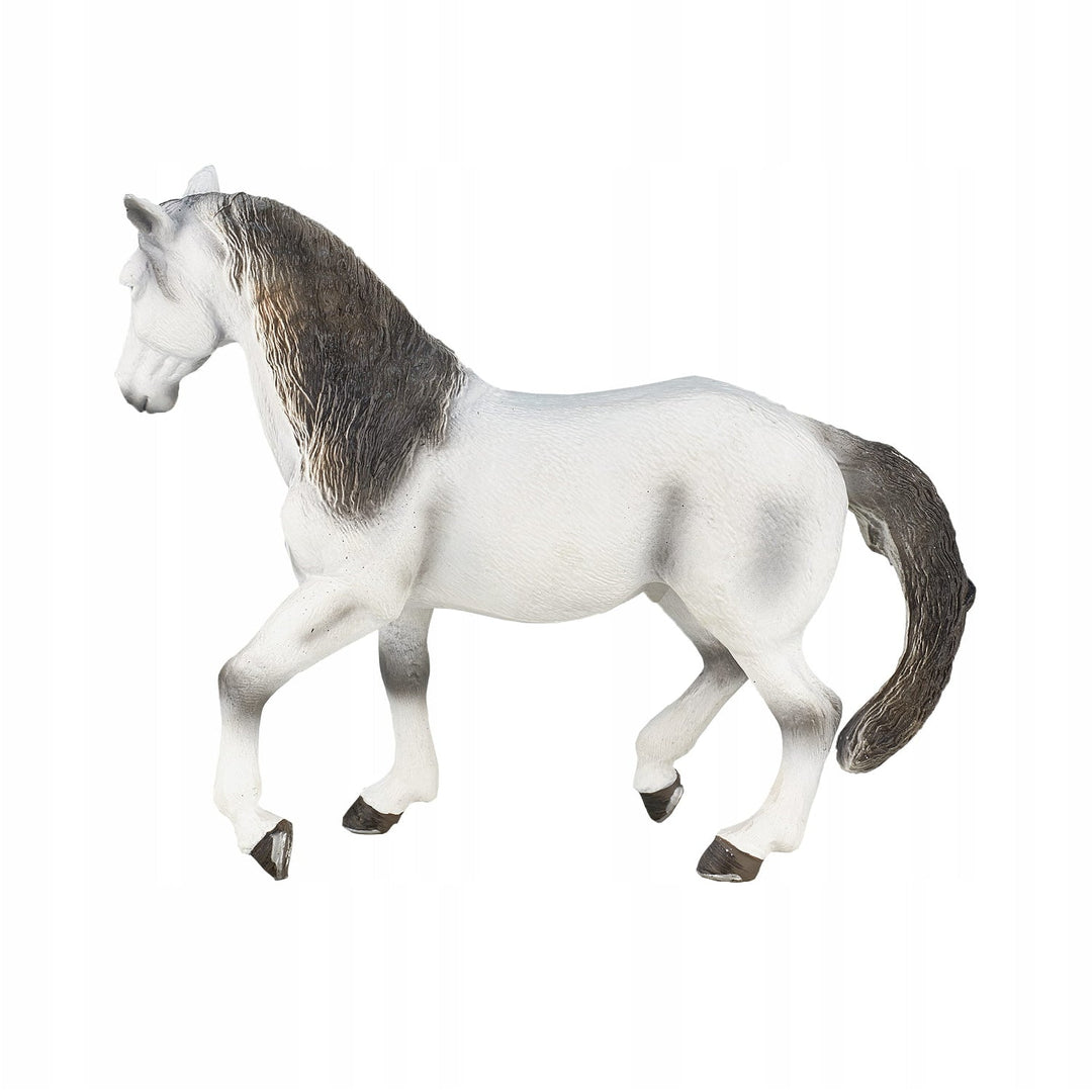 Figurina Armasar Andaluzian Gri, Animal Planet, 14 cm x 4,5 cm x 10,5 cm
