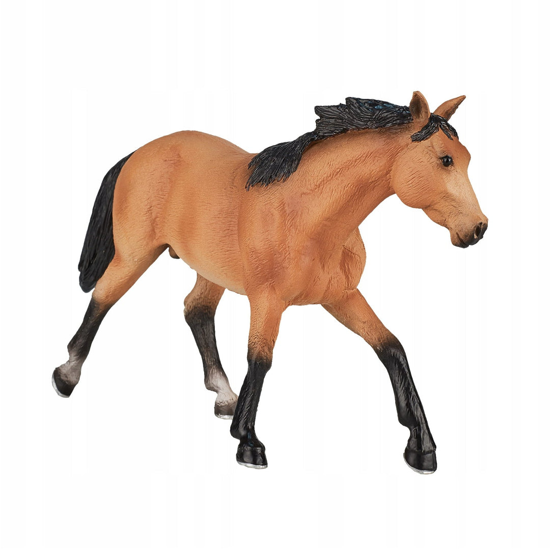 Figurina Armasar Quarter Horse, Animal Planet, 16,5 cm x 4 cm x 10 cm