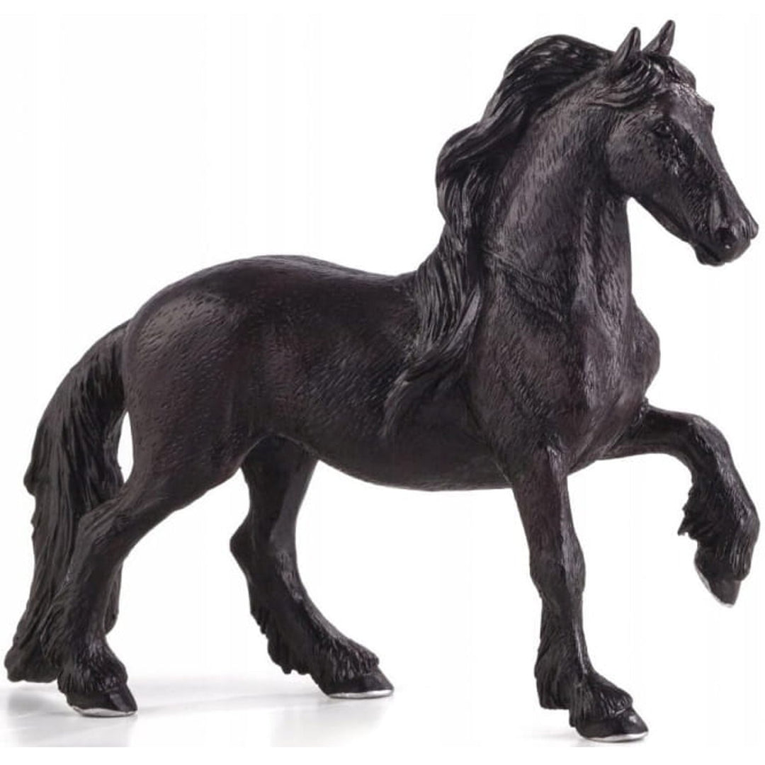 Figurina Iapa/ Cal Friesian, Animal Planet, 14,5 cm x 11 cm x 5 cm