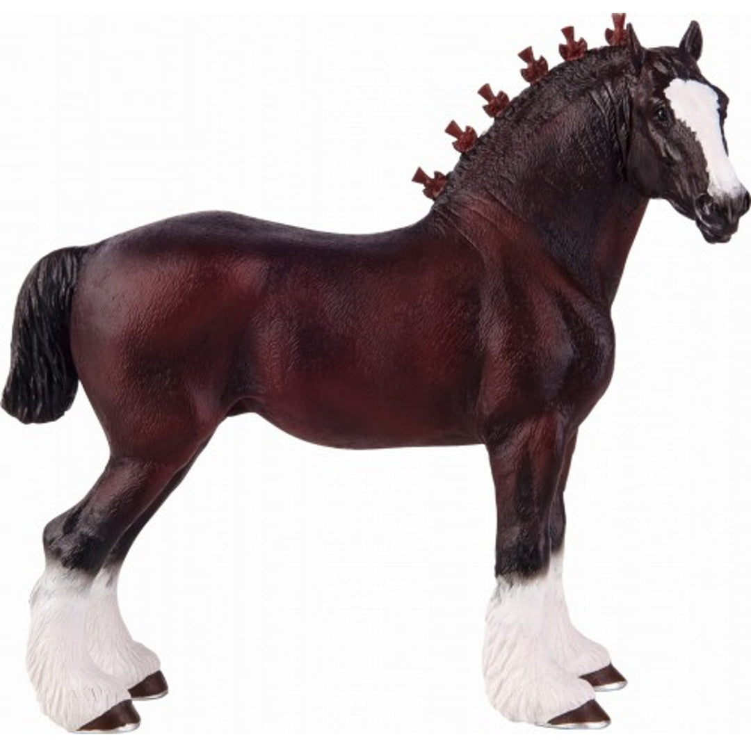Figurina Armasar Shire, Animal Planet, 13 cm x 4,5 cm x 12 cm