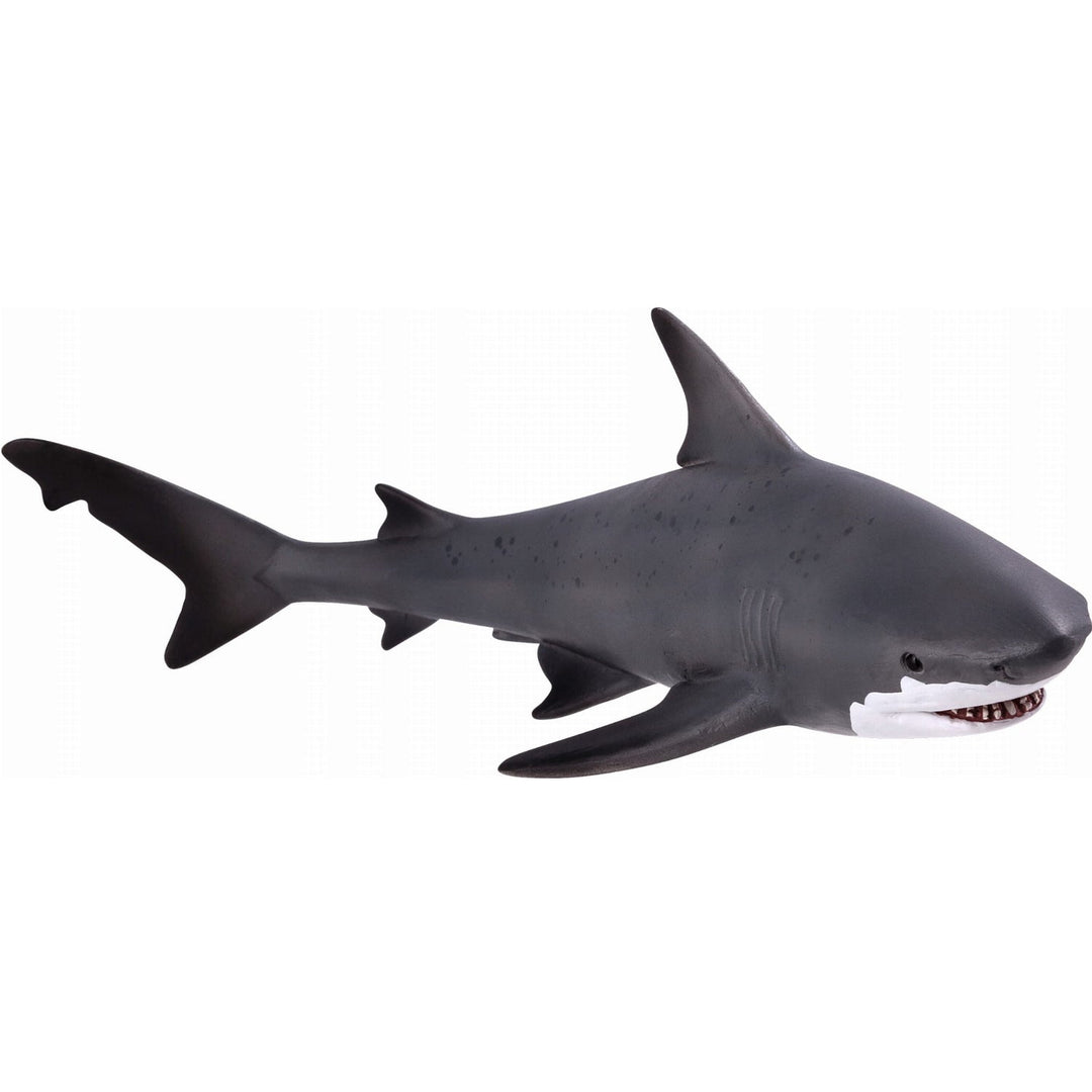 Figurina Bull Shark, Animal Planet, 16 cm x 7 cm x 5 cm