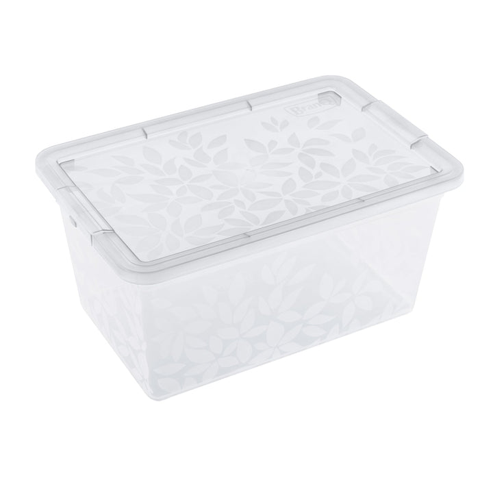 BranQ Jasmine 5.5L cutie de depozitare cu capac BranQ Jasmine 5.5L Culoare aleatorie transparentă
