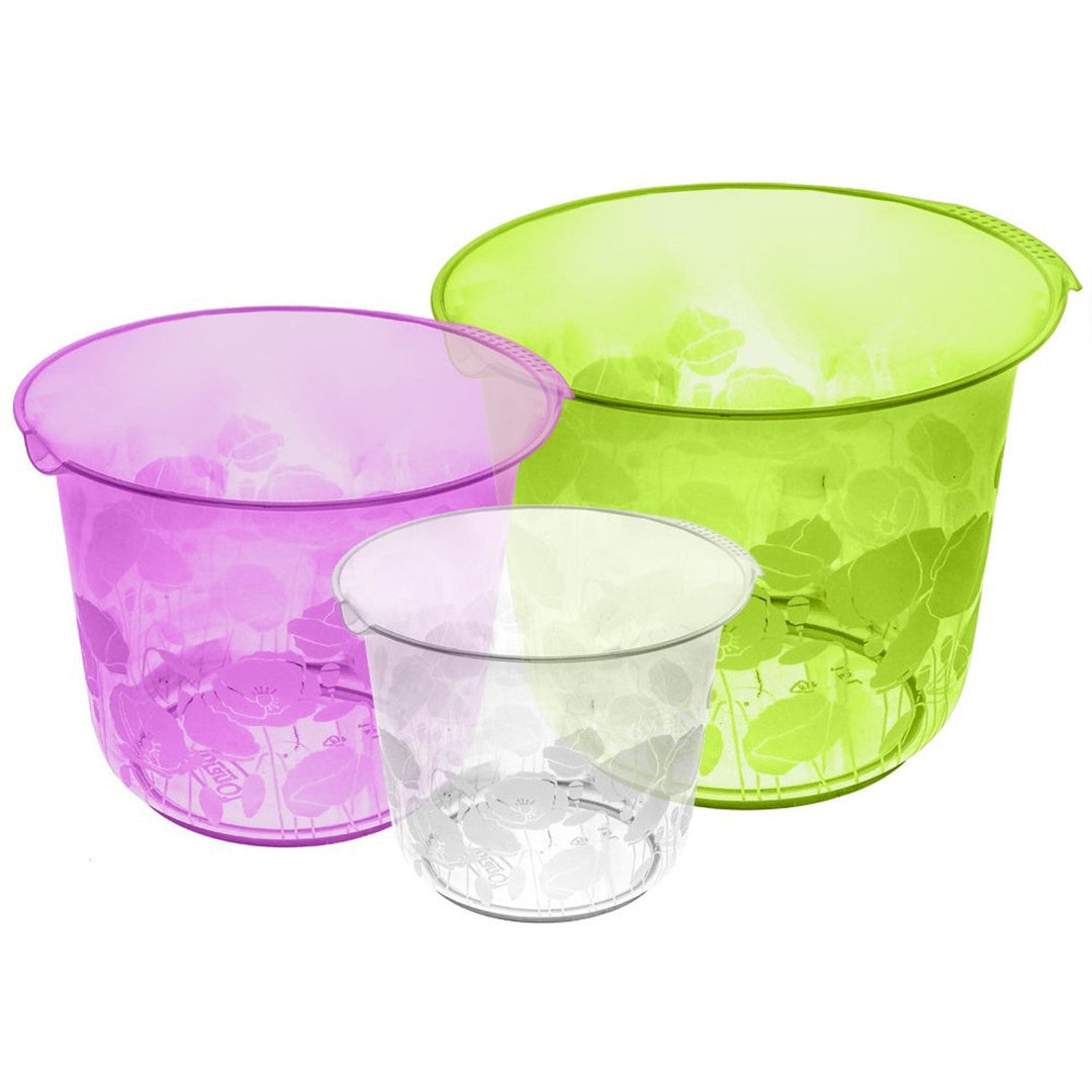 Set od 3 univerzalne kuhinjske zdjele BranQ Maki mix