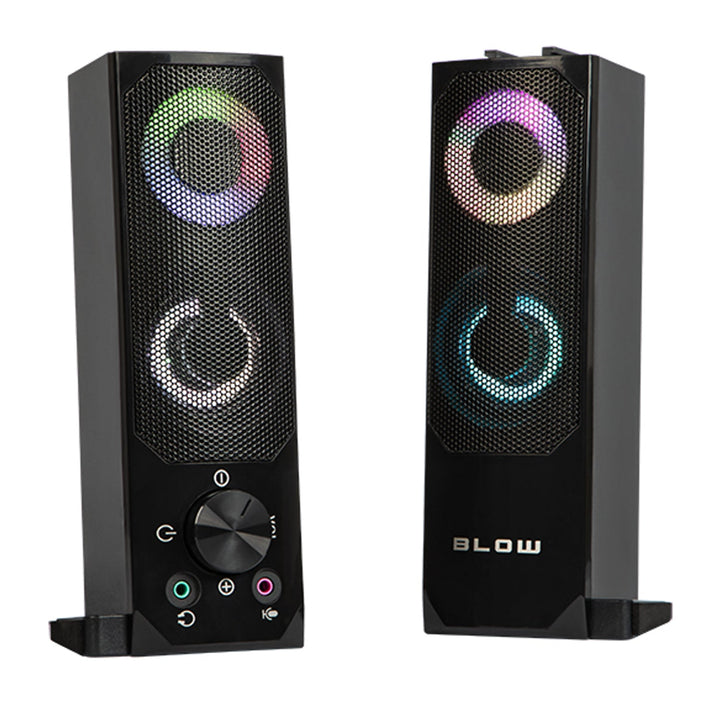 Blow MS-28 2.0 zvučnici za računalo u obliku soundbara s višebojnom RGB LED pozadinskom rasvjetom