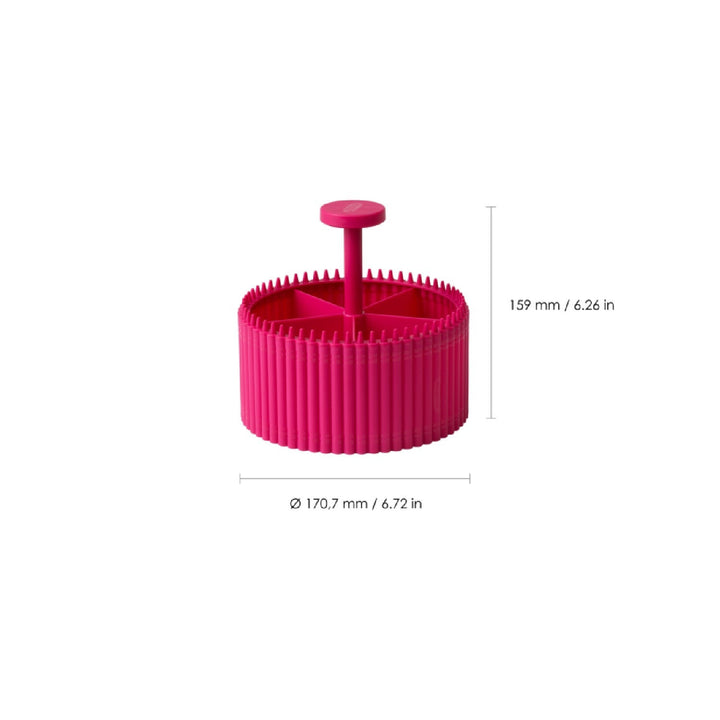Organizator rotund pentru birou Crayola roz