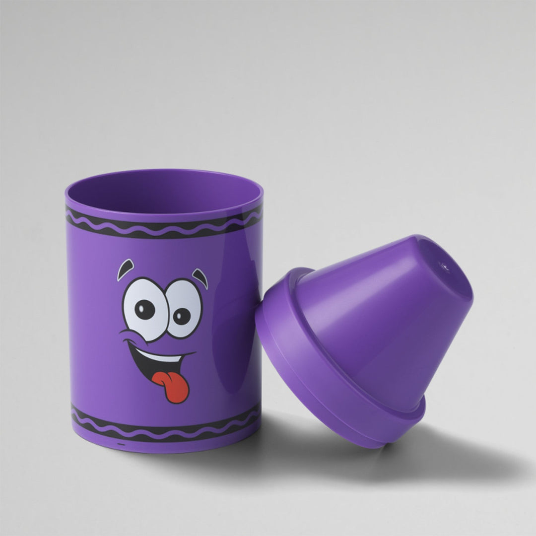 Suport mare de creioane colorate Crayola violet