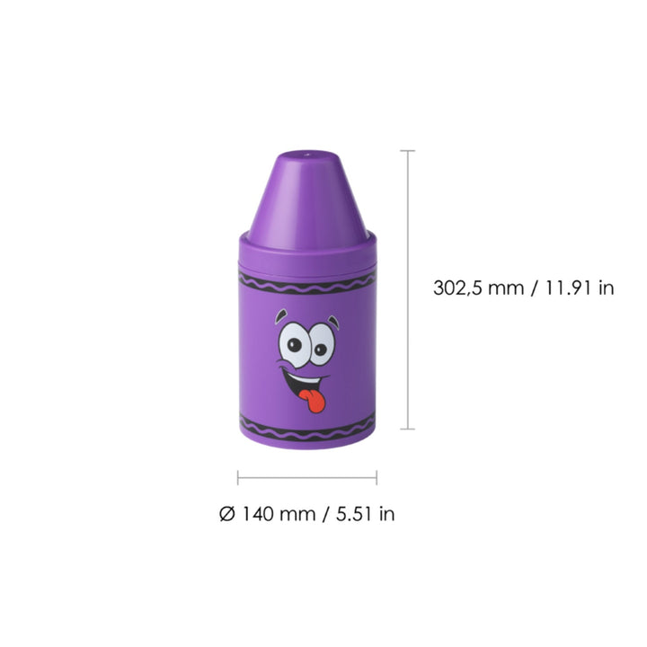 Suport mare de creioane colorate Crayola violet