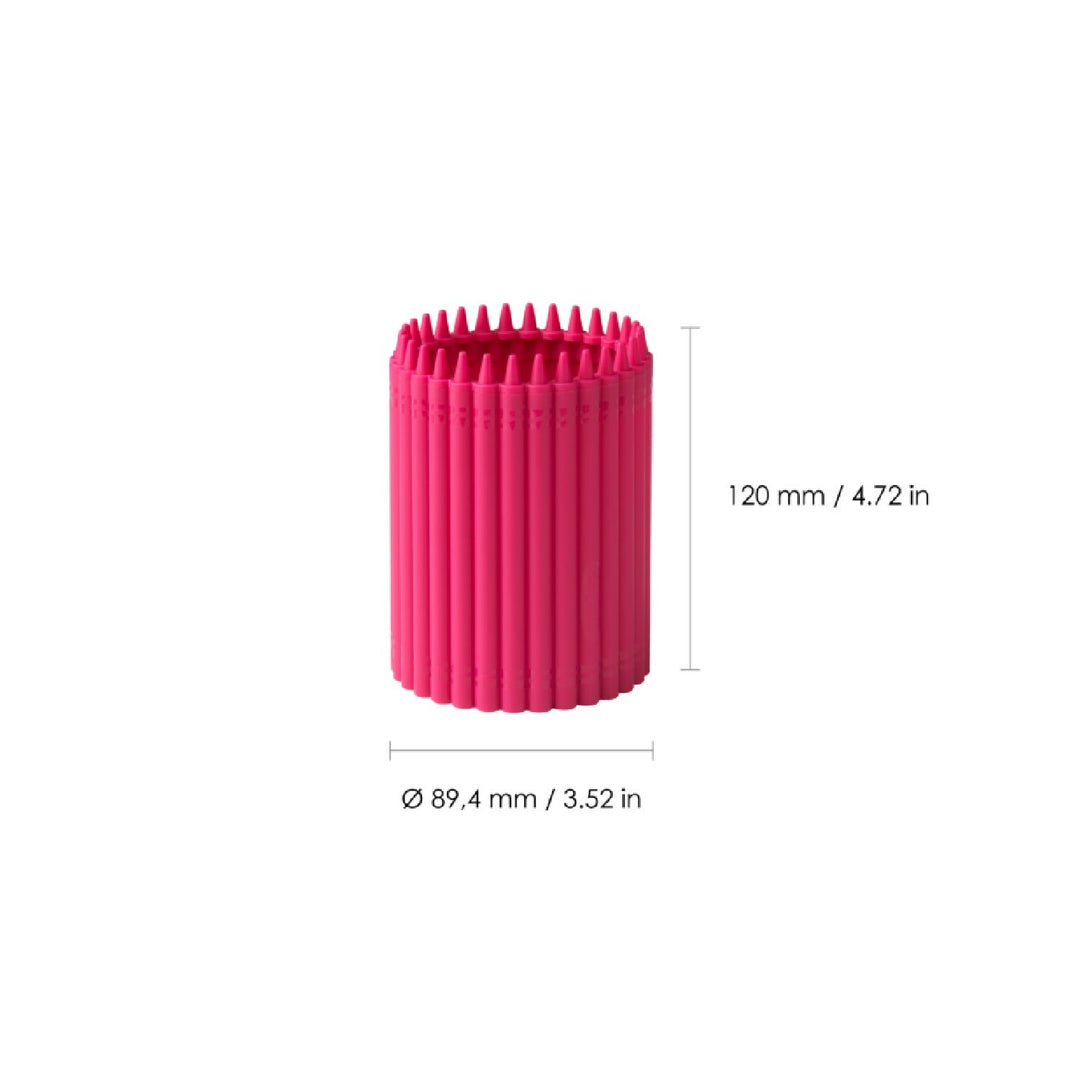 Crayola organizator birou pentru rechizite școlare roz