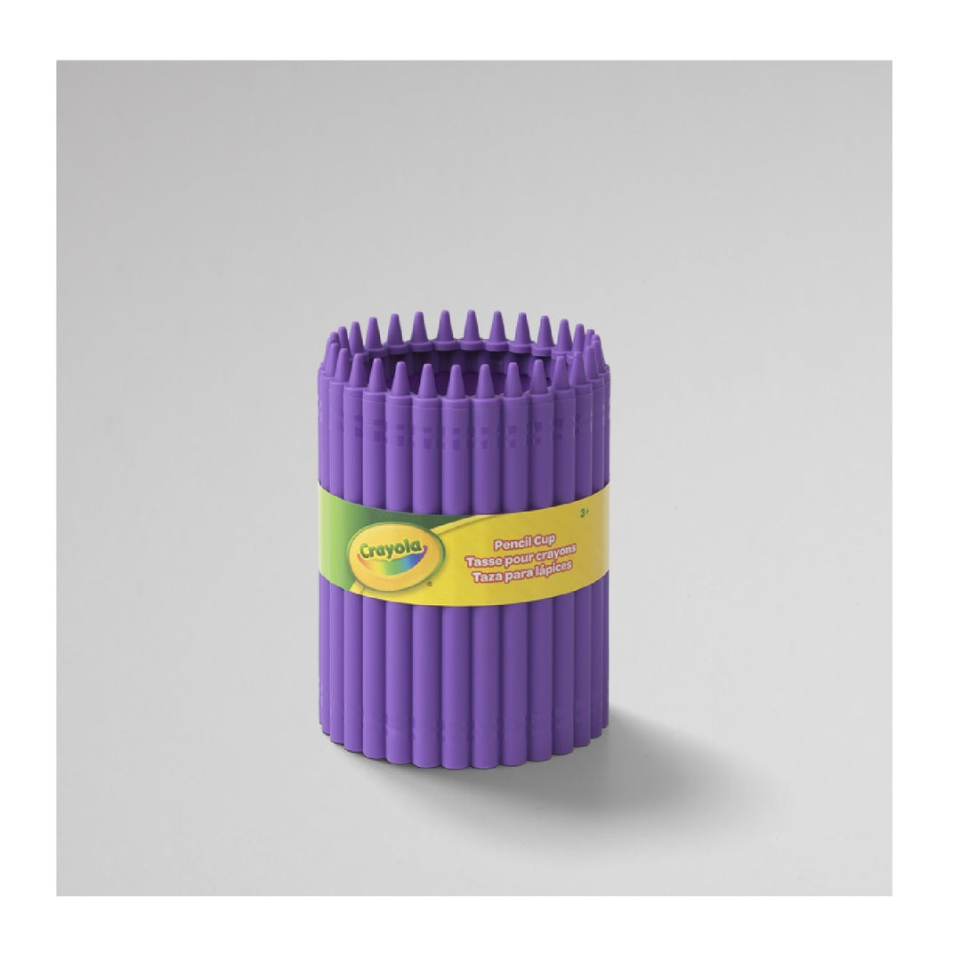 Organizator de birou Crayola pentru rechizite școlare mov