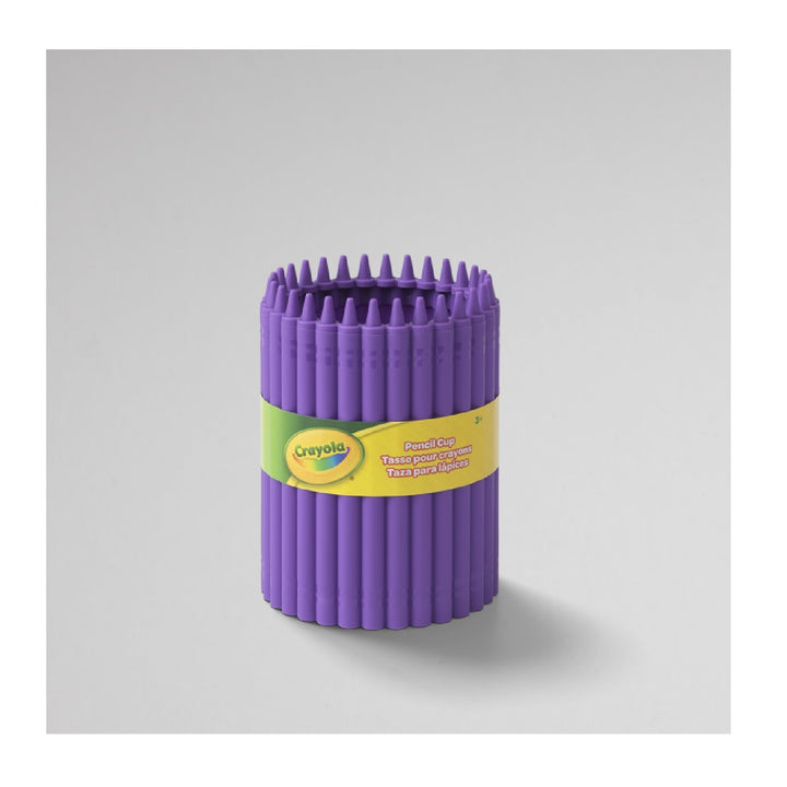 Organizator de birou Crayola pentru rechizite școlare mov