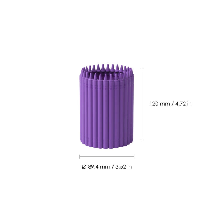 Organizator de birou Crayola pentru rechizite școlare mov