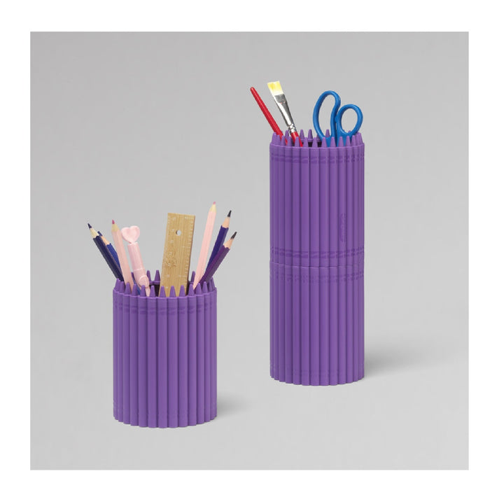 Organizator de birou Crayola pentru rechizite școlare mov