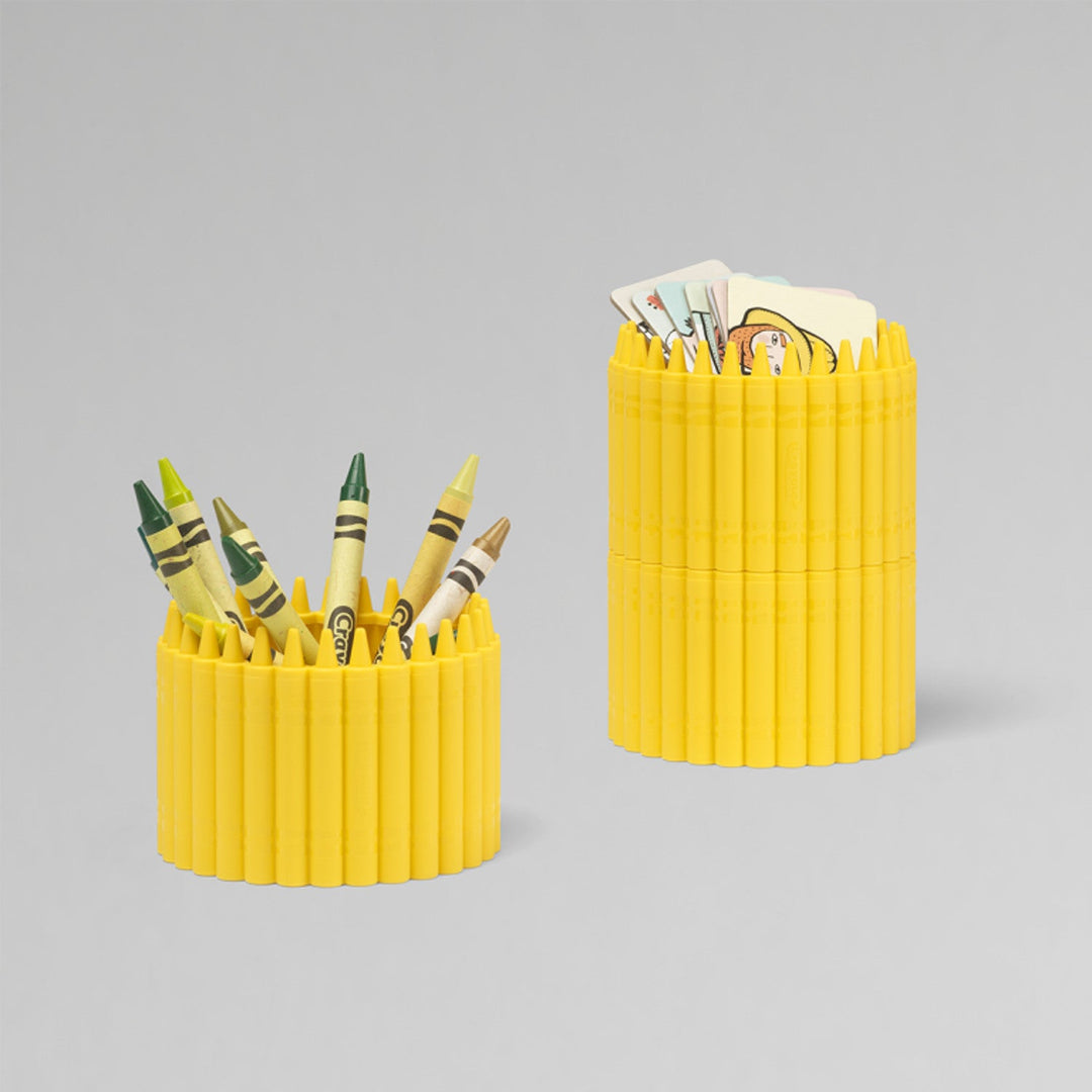 Suport creioane galben Crayola