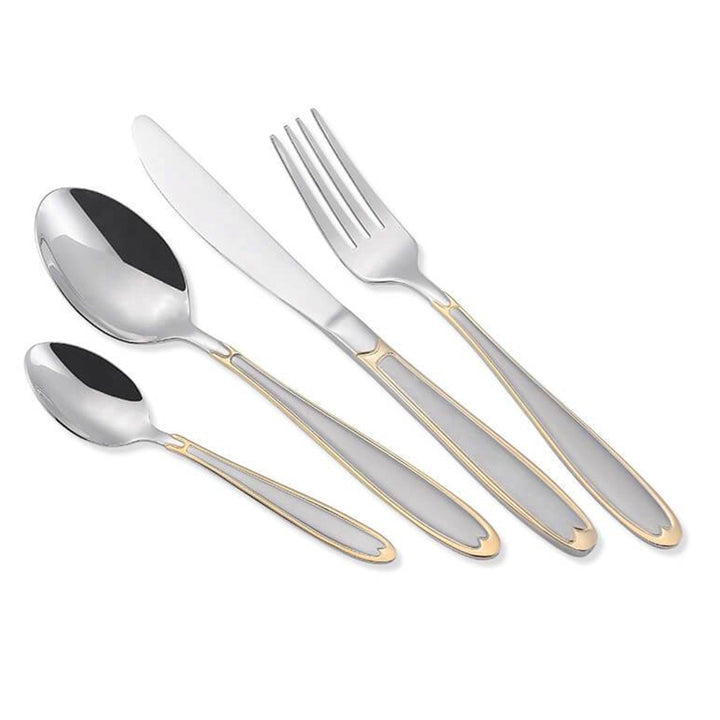 Set pribora za jelo od 24 dijela Maestro MR-1515G-24 od nehrđajućeg čelika