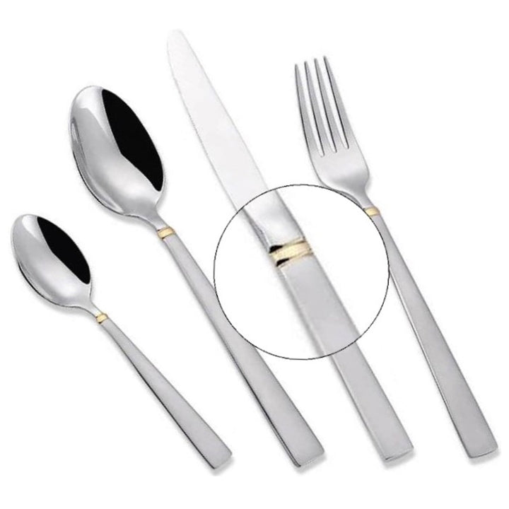 Set pribora za jelo od 24 dijela Maestro MR-1517G-24 od nehrđajućeg čelika