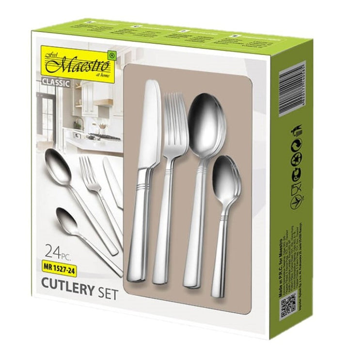Set pribora za jelo od 24 dijela Maestro MR-1527-24 od nehrđajućeg čelika