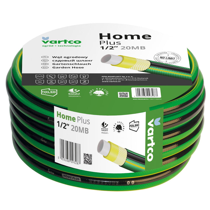 Vartco Home Plus 1/2" 20 m 4-slojni vrtni crijevo