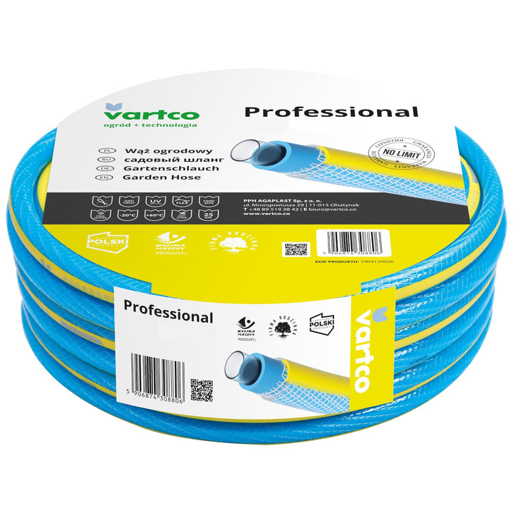 Vartco Professional 3/4" 50 m četveroslojni vrtni crijevo