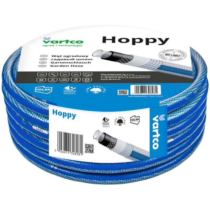 Vartco Hoppy 1/2" 30 m 6-slojna vrtna crijeva koja se ne uvija