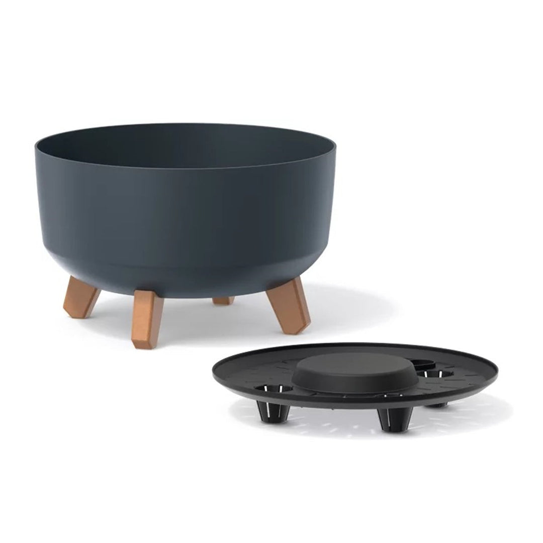 Prosperplast Gracia Low DGRL400L-S433 antracit saksija