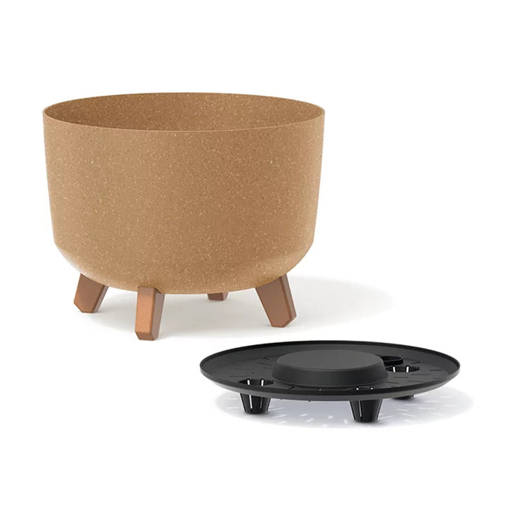 Gracia ECO Wood DGRL400W-4665W saksija – prirodna ECO boja