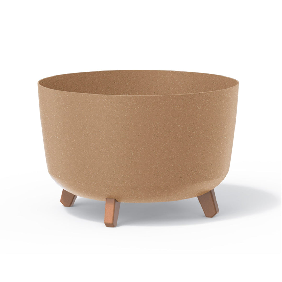Gracia ECO Wood DGRL400W-4665W saksija – prirodna ECO boja