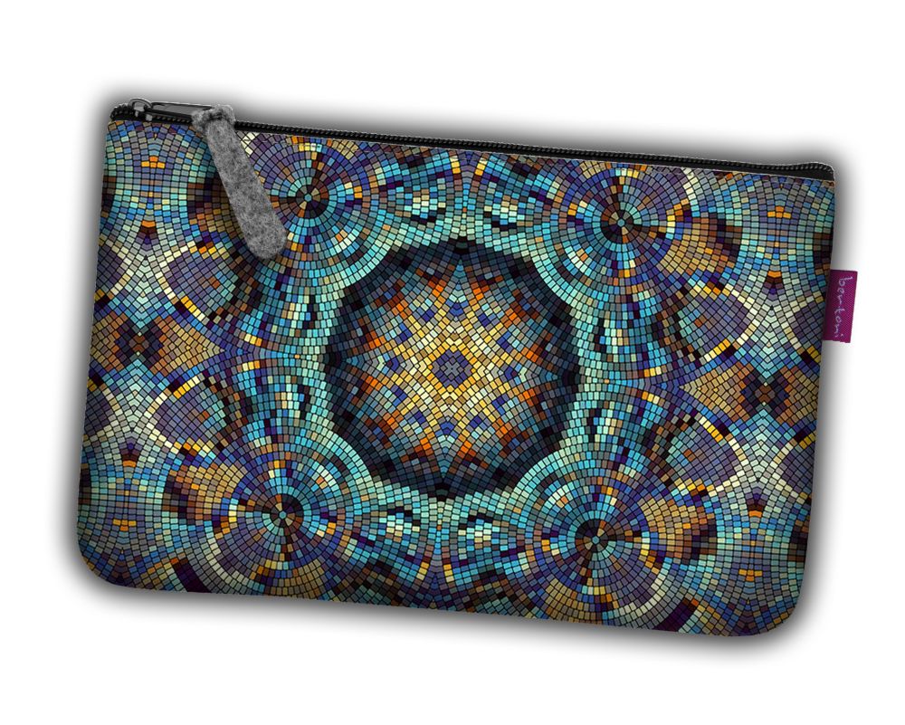 Organizator za torbu od filca, toaletna torbica s patentnim zatvaračem, kozmetička torbica za organizator šminke Barcelona