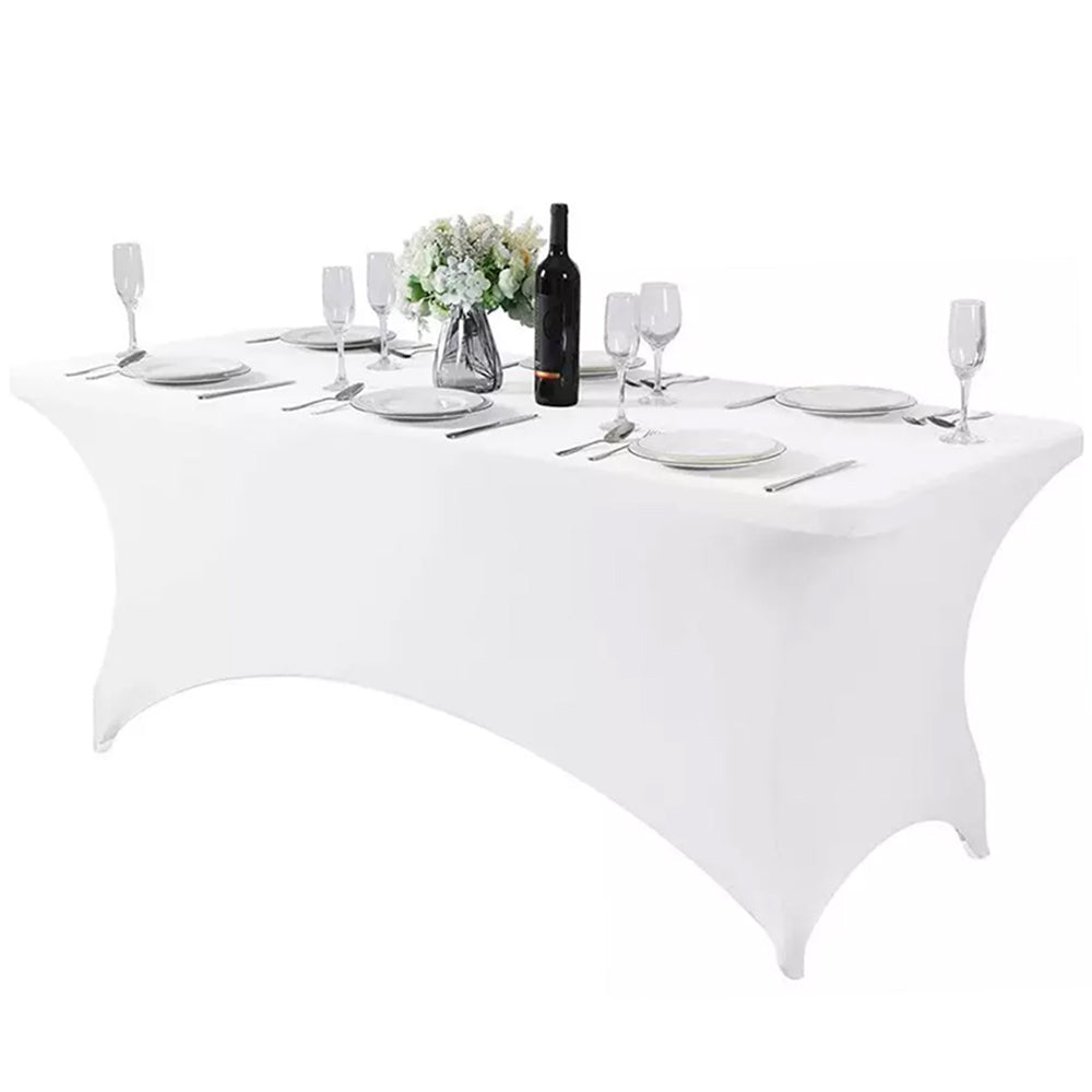 Elastični navlak za stol za catering, bijeli GreenBlue, 180x75x74 cm, spandex, GB371