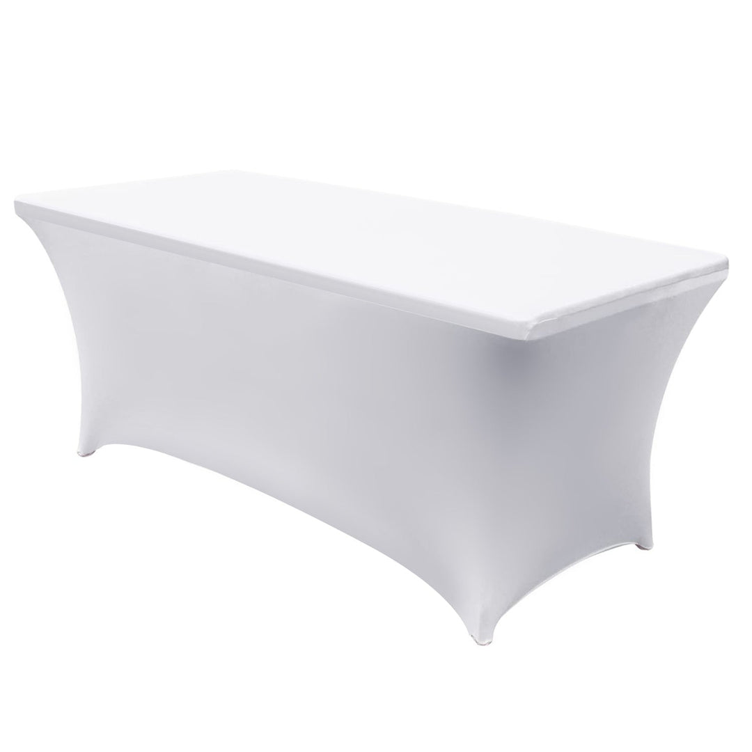 Elastični navlak za stol za catering, bijeli GreenBlue, 180x75x74 cm, spandex, GB371