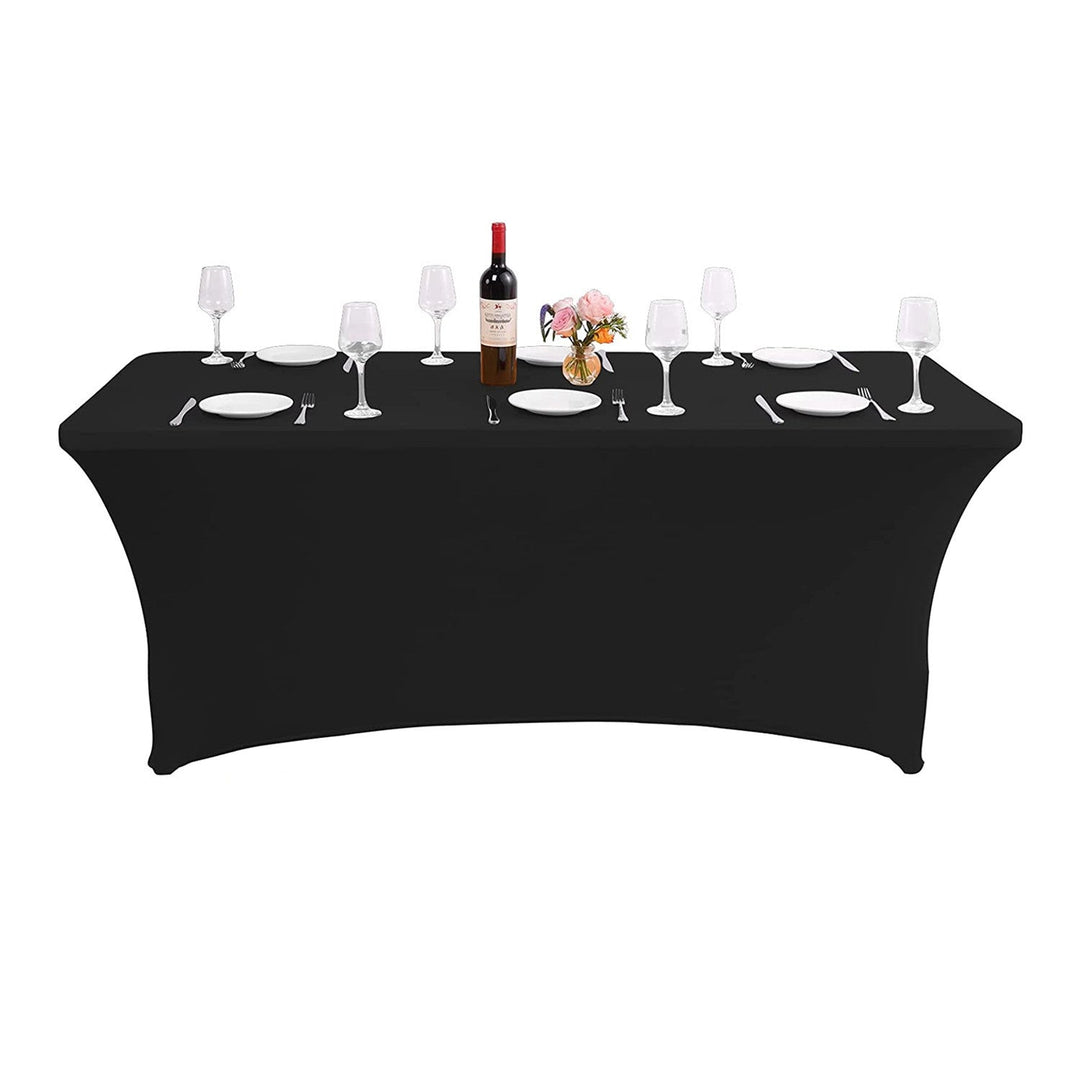 Elastična navlaka za stol za catering, crna GreenBlue, 180x75x74 cm, spandex, GB372