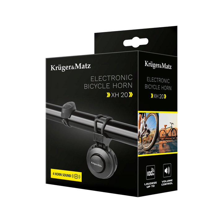 Kruger&amp;Matz XH20 električni biciklistički zvončić izrađen od visokokvalitetnih materijala