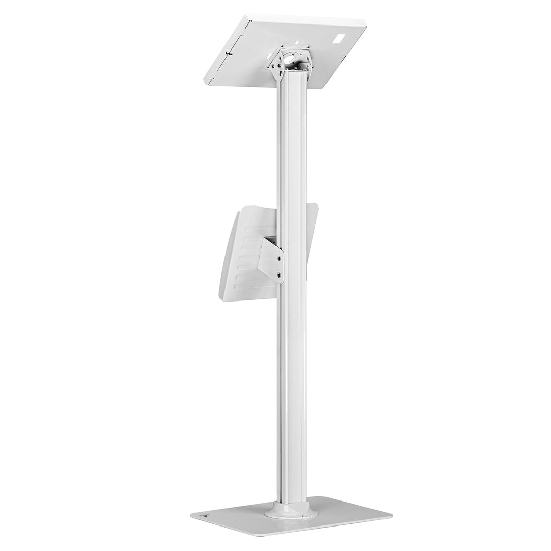 Stoajk reklamni stalak za Maclean tablet, podni s bravom, 9,7"-11", iPad/iPad Air/iPad Pro, Samsung Galaxy Tab A/Tab A7/Tab S6 Lite, MC-476W