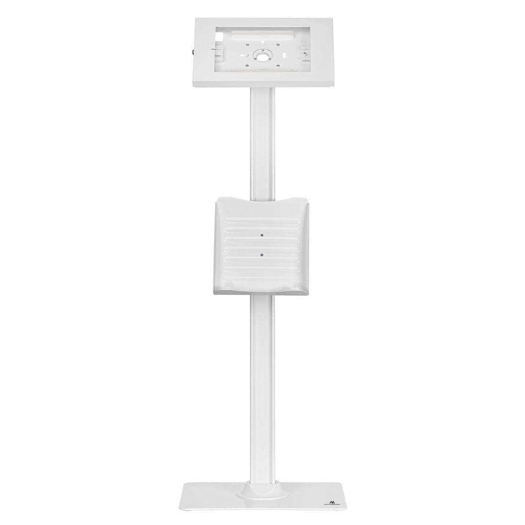 Stoajk reklamni stalak za Maclean tablet, podni s bravom, 9,7"-11", iPad/iPad Air/iPad Pro, Samsung Galaxy Tab A/Tab A7/Tab S6 Lite, MC-476W