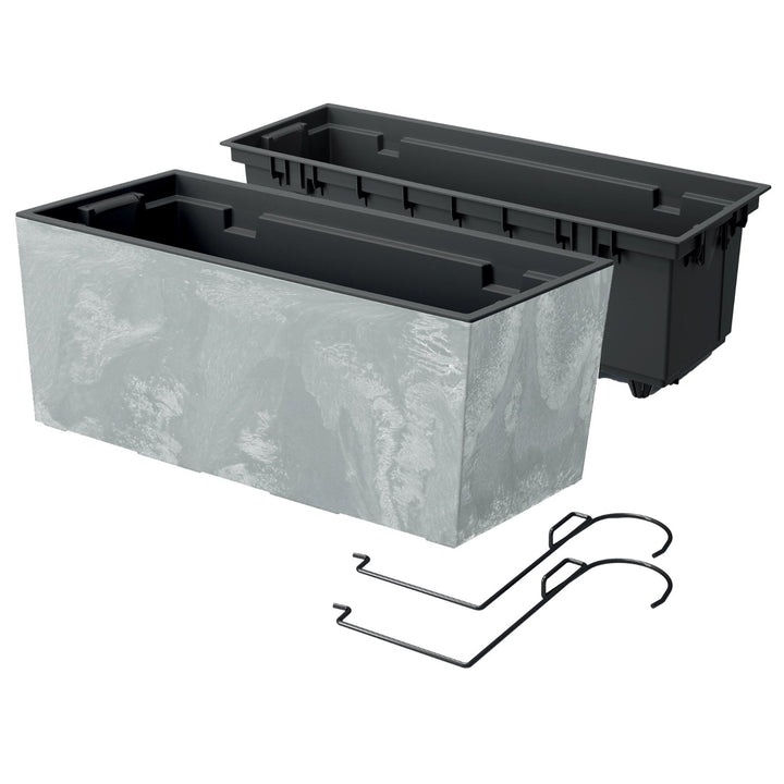 Kutija s kukicama i umetkom Urbi Case Concrete Effect DUC400EW-422U - betonska boja