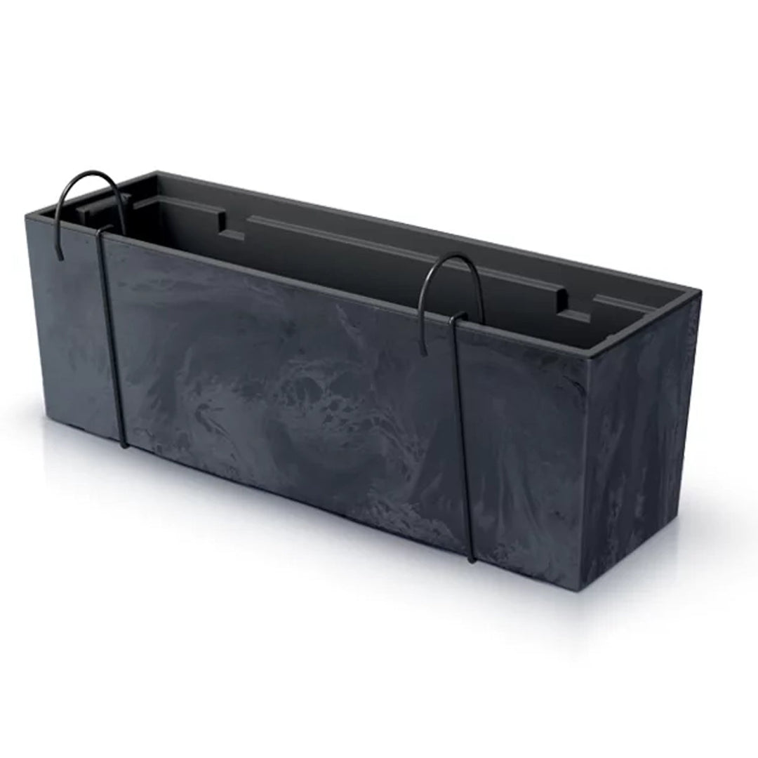 Kutija s kukicama i umetkom Urbi Case Concrete Effect W DUC600EW-S433 - antracitna boja