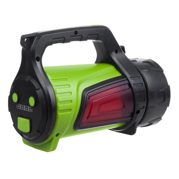 Maclean 3-u-1 LED svjetiljka, funkcija power bank, 3 načina osvjetljenja, 5W XM-L-T6, hladno bijela 6500K, 3,7V 3x18650, 4500mAh, MCE345