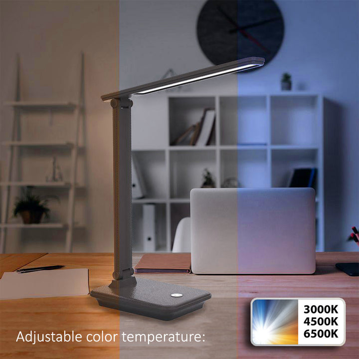 Maclean LED stolna lampa, max. 9 W, 220-240 V AC, promjenjiva boja, prigušiva, 450 lm, MCE614 B