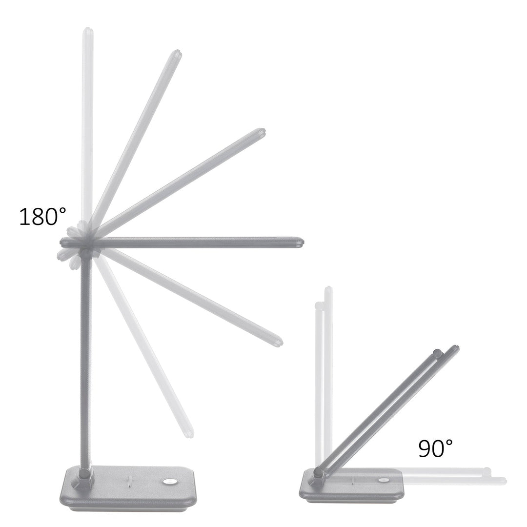 Maclean LED stolna lampa, max. 9 W, 220-240 V AC, promjenjiva boja, prigušiva, bežični punjač, 450 lm, MCE616 W