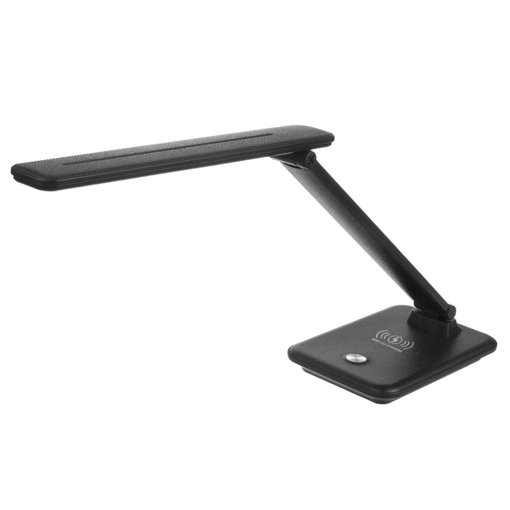 Maclean LED stolna lampa, max. 9 W, 220-240 V AC, promjenjiva boja, prigušiva, bežični punjač, 450 lm, MCE616 B