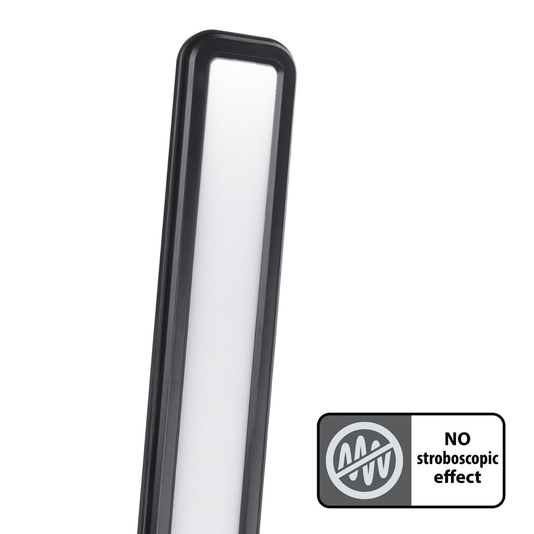 Maclean LED stolna lampa, max. 9 W, 220-240 V AC, promjenjiva boja, prigušiva, bežični punjač, 450 lm, MCE616 B
