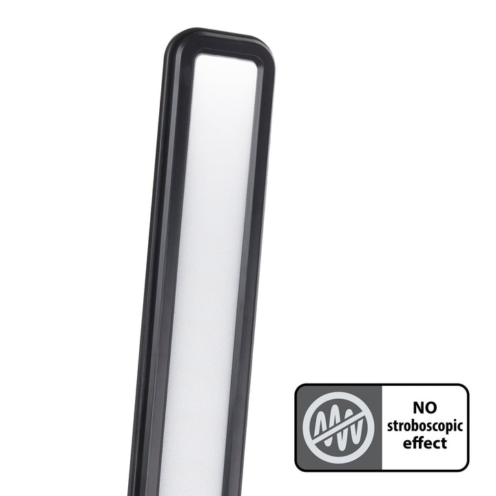 Maclean LED stolna lampa, max. 9 W, 220-240 V AC, promjenjiva boja, prigušiva, bežični punjač, 450 lm, MCE616 B