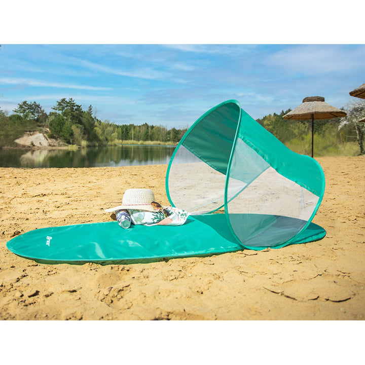 Tracer Mint instantna plažna prostirka s nadstrešnicom, 145 x 70 cm