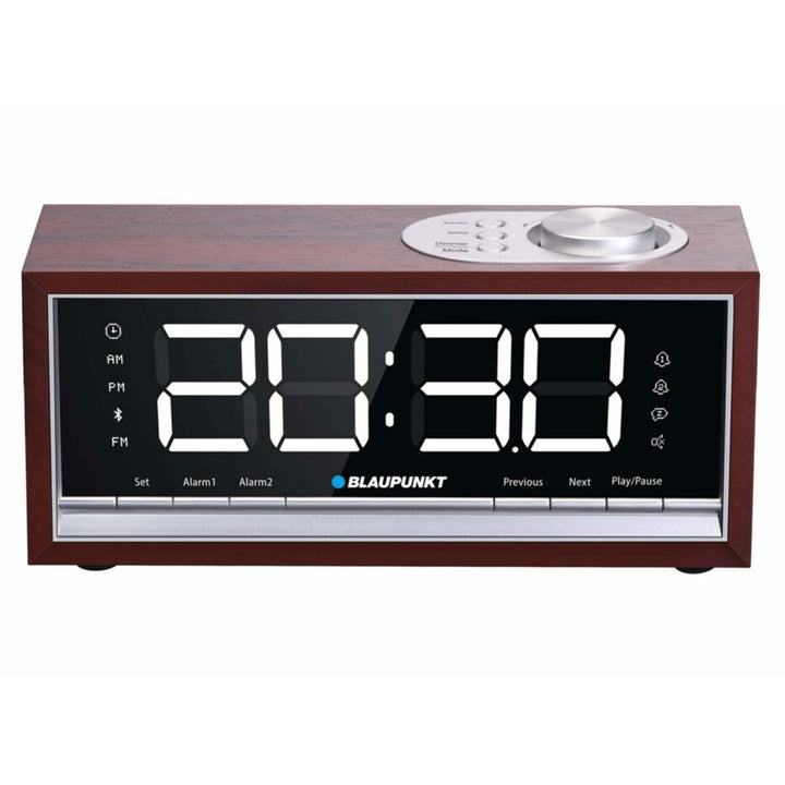 Bluetooth radio-budilica, FM PLL radio-budilica s memorijom za 60 postaja, dvostruki alarm, funkcija odgode, LED zaslon