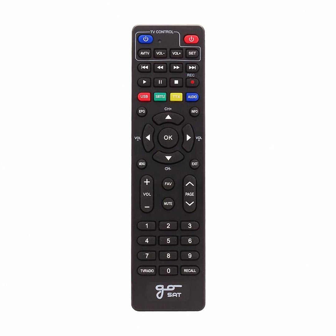 Tuner digital terestru DVB-T/T2 H.265 HEVC, GoSAT GS250T2, cu telecomanda
