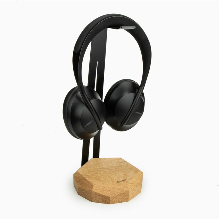 Suport din lemn pentru casti Bewood, BWD07183, stejar